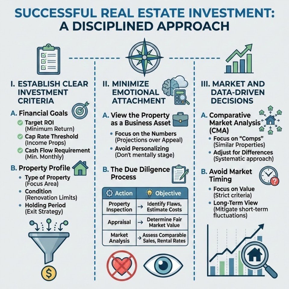 Real Estate Tips - Stay Objective