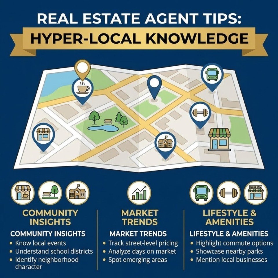 Real Estate Agent Tips - Hyper-Local Knowledge
